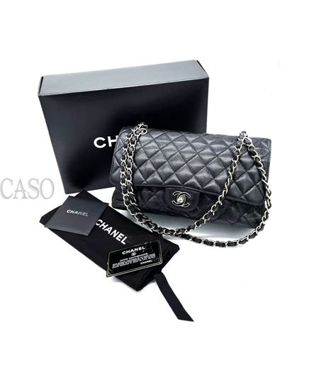 borsa classica chanel pelle martellata copia